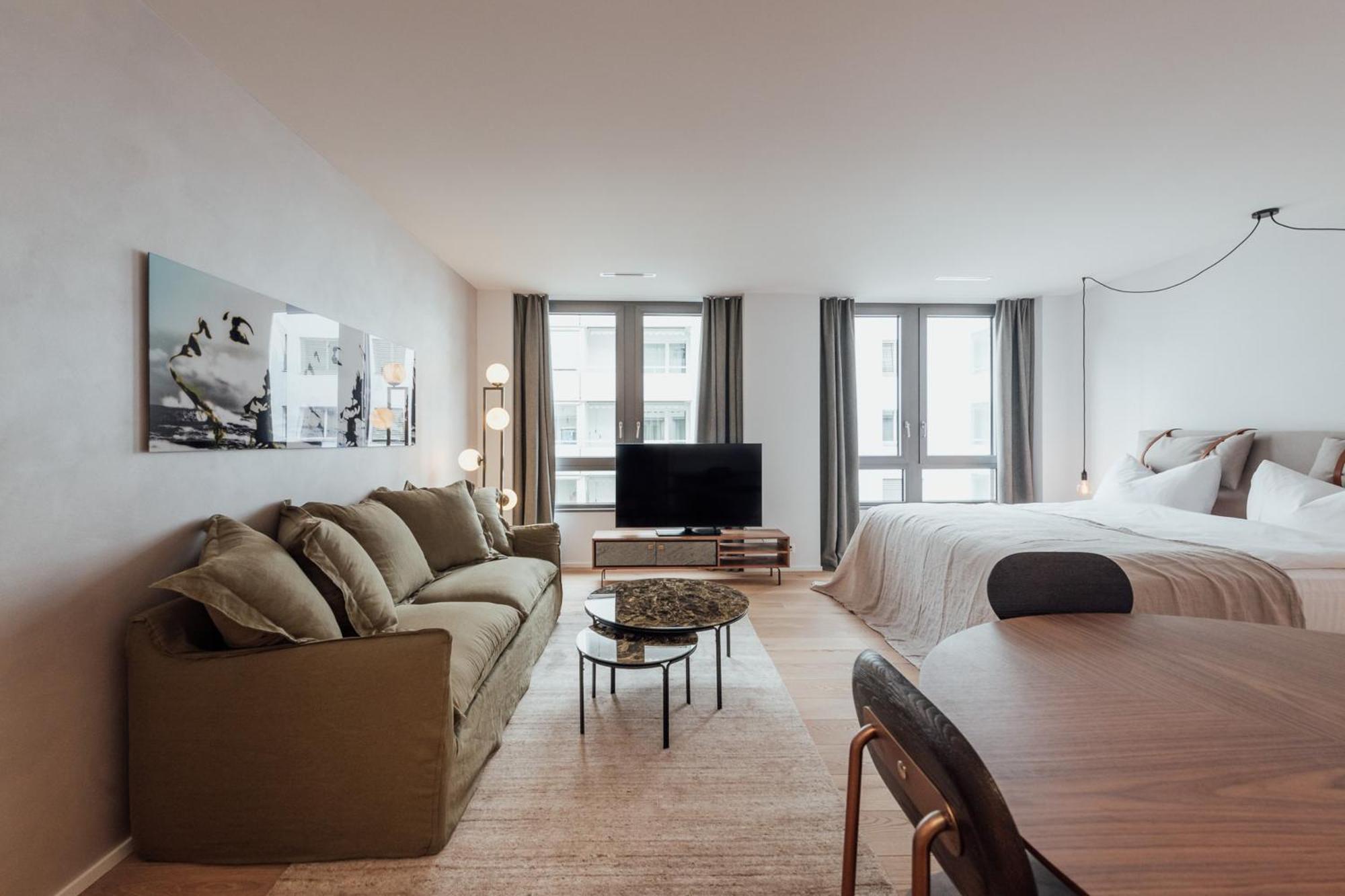 Gubelhof Suites Zug Szoba fotó